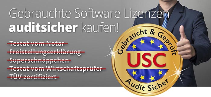 Gebrauchte Software auditsicher kaufen